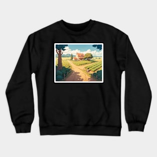 Farmhouse - Postcard Series Crewneck Sweatshirt